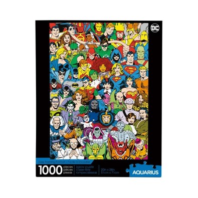 DC Comics Puzzle Retro Cast (1000 Pieces) DC Comics Puzzle Retro Cast (1000 Pieces)