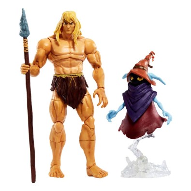 Masters of the Universe: Revelation Masterverse Action Figures 2022 Deluxe Savage He-Man & Orko 18 cm