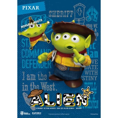 Toy Story Dynamic 8ction Heroes Action Figure Alien Remix Woody 16 cm Toy Story Dynamic 8ction Heroes Action Figure Alien Remix Woody 16 cm