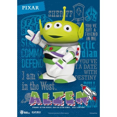 Toy Story Dynamic 8ction Heroes Action Figure Alien Remix Buzz Lightyear 16 cm Toy Story Dynamic 8ction Heroes Action Figure Alien Remix Buzz Lightyear 16 cm