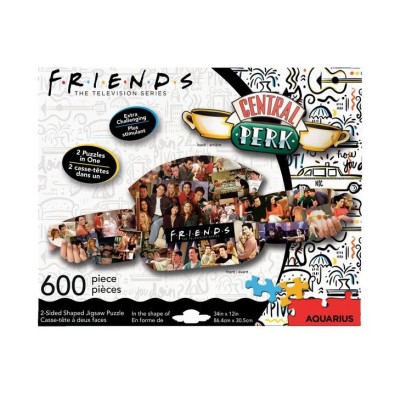 Friends Shaped Puzzle Central Perk (600 Pieces) Friends Shaped Puzzle Central Perk (600 Pieces)