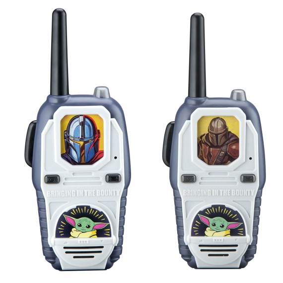 eKids: The Mandalorian - Walkie Talkies για παιδιά & ενήλικες με ενσωματωμένο μεγάφωνο