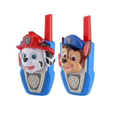 eKids: Paw Patrol - Σετ 2 Walkie Talkies για παιδιά & ενήλικες με ενσωματωμένο μεγάφωνο