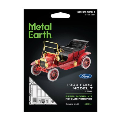 Fascinations: 1908 Ford Model-T Red/Gold