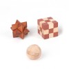 Mensa Wooden Cube Puzzle