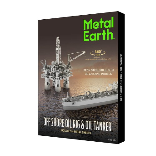 Fascinations: Offshore Oil Rig and Oil Tanker