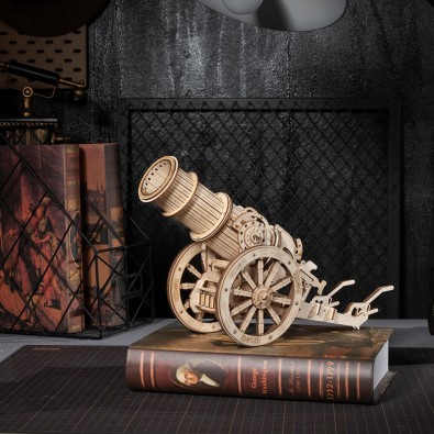 Robotime: Medieval wheeled cannon Robotime: Medieval wheeled cannon