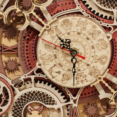 Robotime: Zodiac Wall Clock Robotime: Zodiac Wall Clock