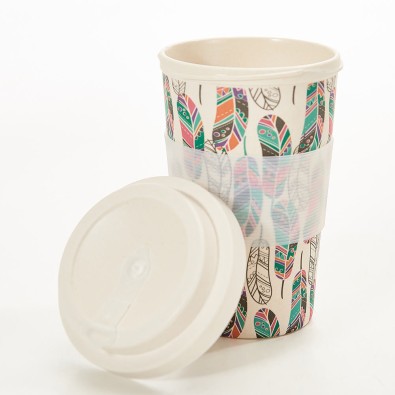 Κούπα Feather Bamboo (Μπεζ) Κούπα Feather Bamboo (Μπεζ)