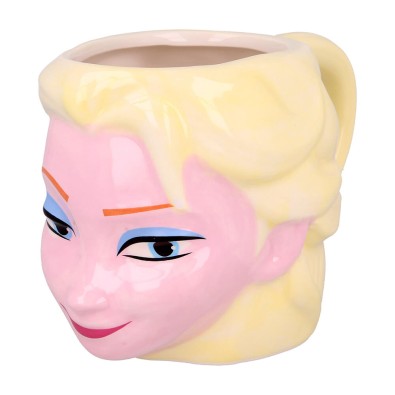 Elsa Ceramic Dolomite 3D Head Mug 11 oz in Gift Box Elsa Ceramic Dolomite 3D Head Mug 11 oz in Gift Box