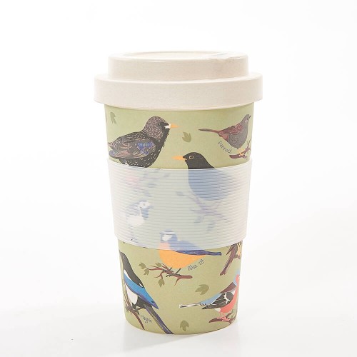 Κούπα Bamboo Wild Birds (Πράσινη)