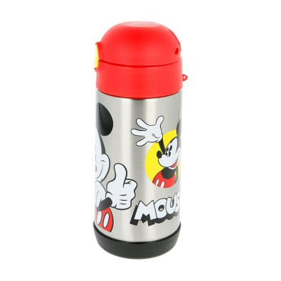 Mickey: Trend Μπουκάλι με Μόνωση και καλαμάκι (360 ml) Mickey: Trend Μπουκάλι με Μόνωση και καλαμάκι (360 ml)
