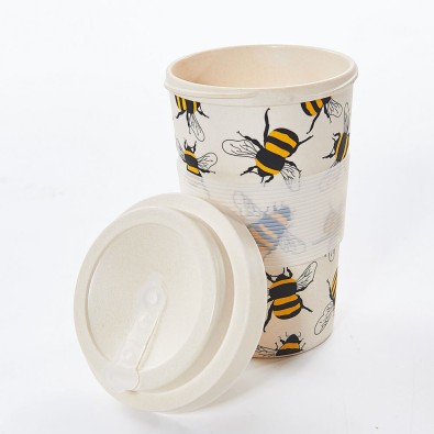 Κούπα Bamboo Neutral Bees Κούπα Bamboo Neutral Bees