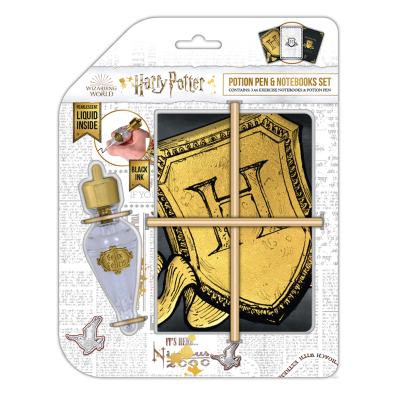 Harry Potter: Deluxe Set με 3 A6 Σημειωματάρια & Στυλό Potion Harry Potter: Deluxe Set με 3 A6 Σημειωματάρια & Στυλό Potion