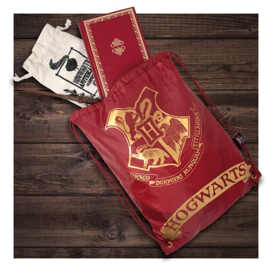 Harry Potter: Τσάντα Πλάτης με κορδόνια Burgundy Harry Potter: Τσάντα Πλάτης με κορδόνια Burgundy