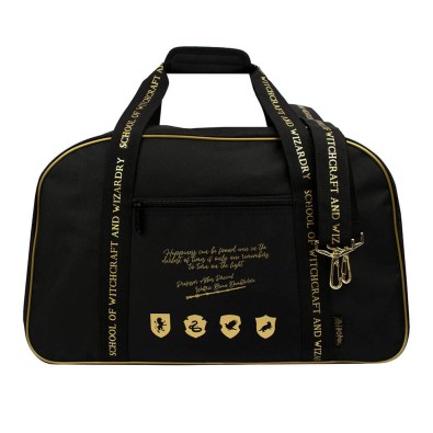 Harry Potter: Τσάντα Ταξιδιού - Hogwarts Shield - Black Harry Potter: Τσάντα Ταξιδιού - Hogwarts Shield - Black