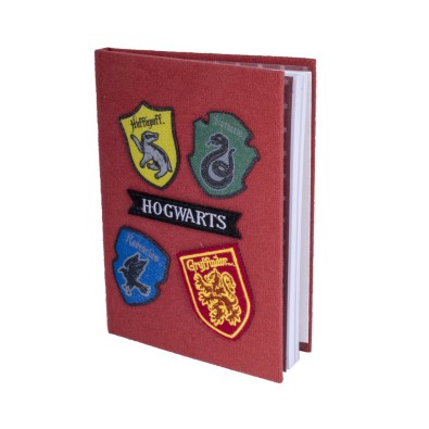 Harry Potter: Σημειωματάριο Velcro με Μπαλώματα Harry Potter: Σημειωματάριο Velcro με Μπαλώματα