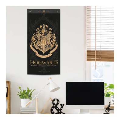 Harry Potter: Banner Τοίχου Hogwarts Black Harry Potter: Banner Τοίχου Hogwarts Black