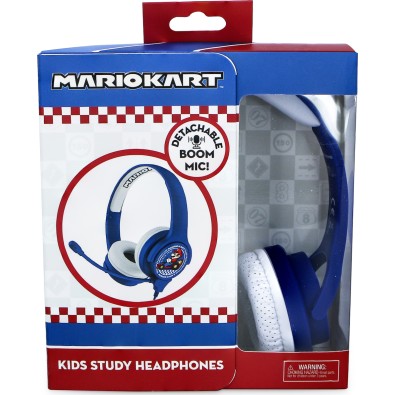 OTL Mario Kart Ενσύρματα On Ear Παιδικά Ακουστικά Μπλε OTL Mario Kart Ενσύρματα On Ear Παιδικά Ακουστικά Μπλε