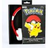 OTL Pokémon Pokéball Ενσύρματα On Ear Παιδικά Ακουστικά Πολύχρωμα