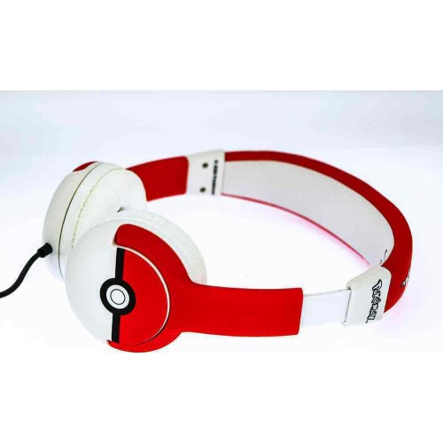 OTL Pokémon Pokéball Ενσύρματα On Ear Παιδικά Ακουστικά Πολύχρωμα