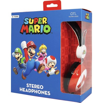 OTL Tween Super Mario Icon Ενσύρματα On Ear Παιδικά Ακουστικά Κόκκινα OTL Tween Super Mario Icon Ενσύρματα On Ear Παιδικά Ακουστικά Κόκκινα