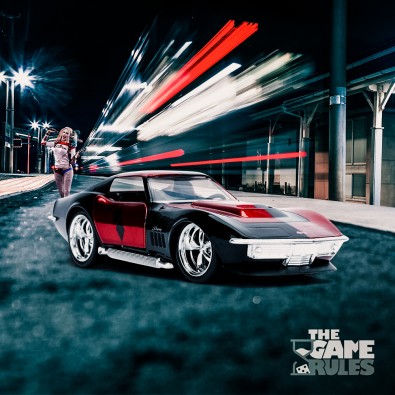 Harley Quinn: 1969 Corvette Stingray (1:32) Harley Quinn: 1969 Corvette Stingray (1:32)