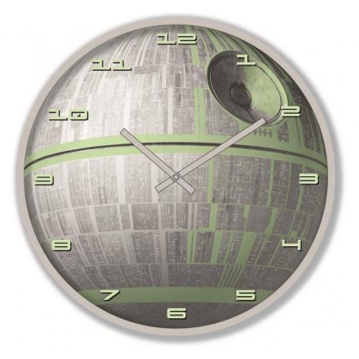 Star Wars: Death Star Glow - Ρολόι Τοίχου Star Wars: Death Star Glow - Ρολόι Τοίχου