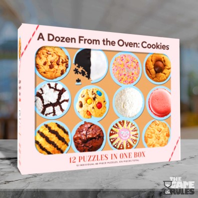 A Dozen from the Oven: Cookies - 12 Παζλ σε ένα κουτί A Dozen from the Oven: Cookies - 12 Παζλ σε ένα κουτί