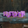 16mm Sharp Edge Silicone Rubber Poly Dice Set Regal Ricochet