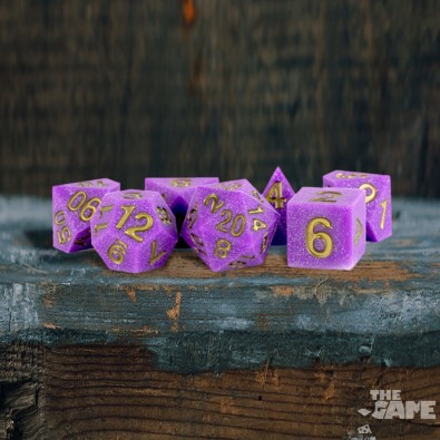 16mm Sharp Edge Silicone Rubber Poly Dice Set Regal Ricochet