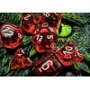 Chessex Translucent Polyhedral 7-Die Set - Orange/White