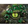 Chessex Translucent Polyhedral 7-Die Set - Green/White