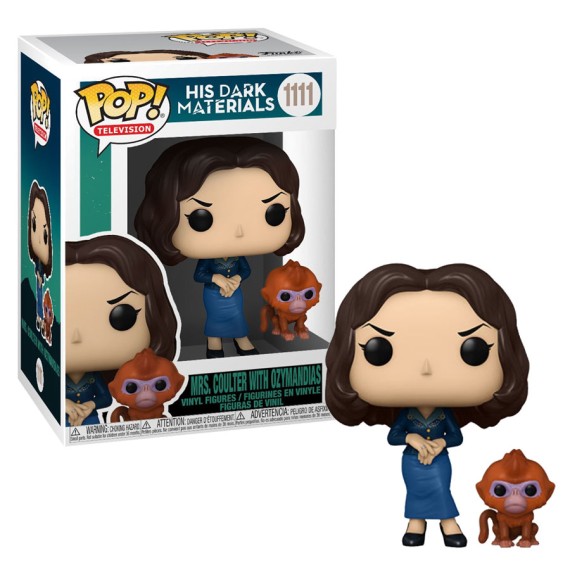 Funko POP!: His Dark Materials - Mrs. Coulter w/ Ozymandias