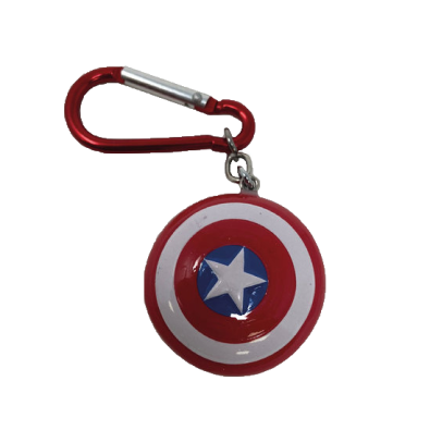 Captain America Shield - 3D Μπρελόκ