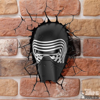 Star Wars: Kylo Ren - 3D Φωτιστικό Τοίχου Star Wars: Kylo Ren - 3D Φωτιστικό Τοίχου