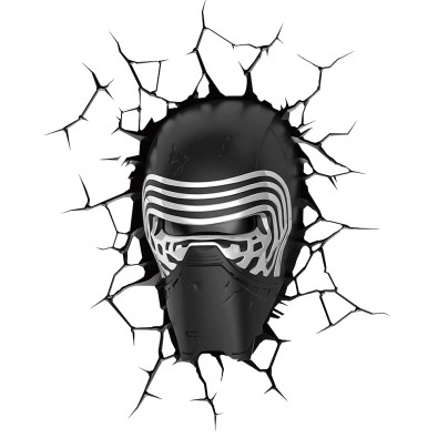 Star Wars: Kylo Ren - 3D Φωτιστικό Τοίχου Star Wars: Kylo Ren - 3D Φωτιστικό Τοίχου