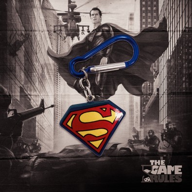 Superman Logo - Μεταλλικό Μπρελόκ