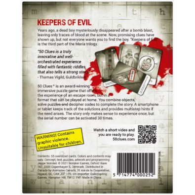 50 Clues Maria Part 3: Keepers of Evil 50 Clues Maria Part 3: Keepers of Evil