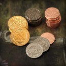50 Metal Coin Board Game Upgrade Set
