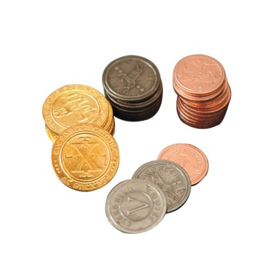 50 Metal Coin Board Game Upgrade Set