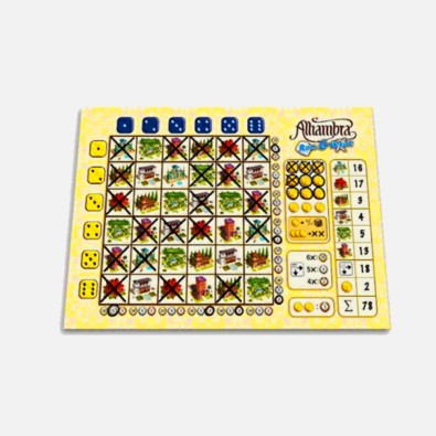 Alhambra: Roll & Write Alhambra: Roll & Write