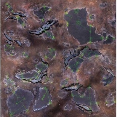 Gaming Mat - Alien Wasteland (111x76cm) Gaming Mat - Alien Wasteland (111x76cm)