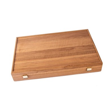 Premium Leatherette Champagne Beige Backgammon Set Premium Leatherette Champagne Beige Backgammon Set