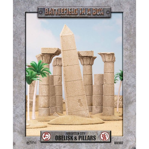 Battlefield In A Box: Forgotten City - Obelisk & Pillars