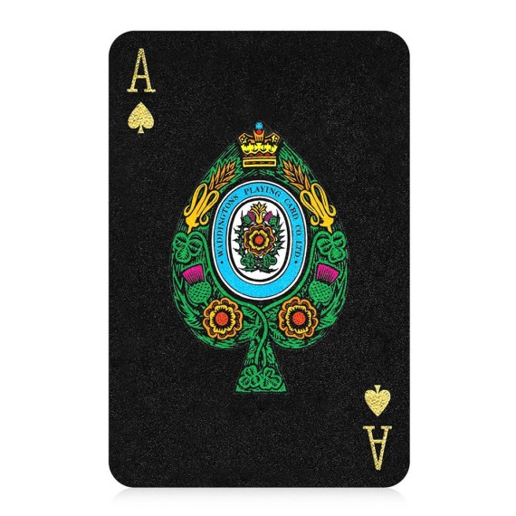 Waddingtons No.1 - Black And Gold Deck Τράπουλα