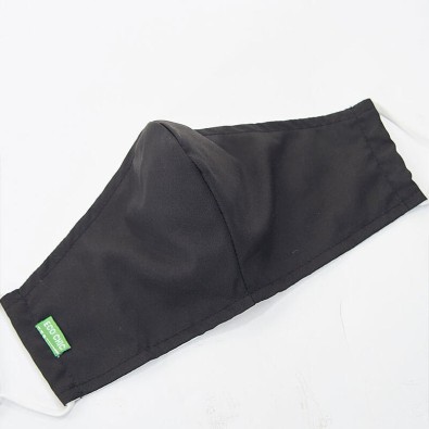 Μάσκα - Μονόχρωμη Μαύρη Μάσκα - Μονόχρωμη Μαύρη