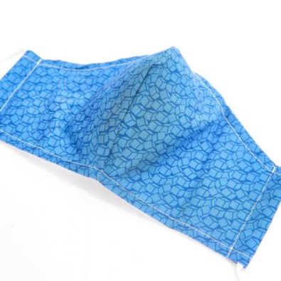 Μάσκα - Μπλε Κύβοι Μάσκα - Μπλε Κύβοι