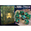Brand of Cthulhu Dice - Drowned Green Polyhedral Set