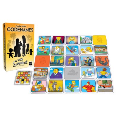 Codenames: The Simpsons Family Edition Codenames: The Simpsons Family Edition